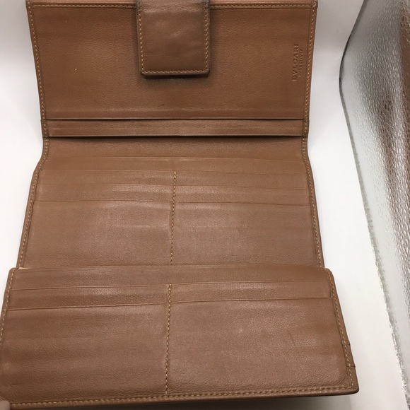 Large Bulgari brown leather handbag main image 0